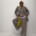 coordinato in tessuto elasticizzato punto milano